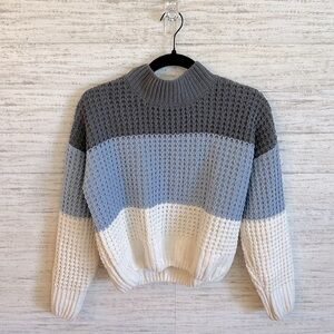 Pink Rose Knitted Sweater | SIZE M